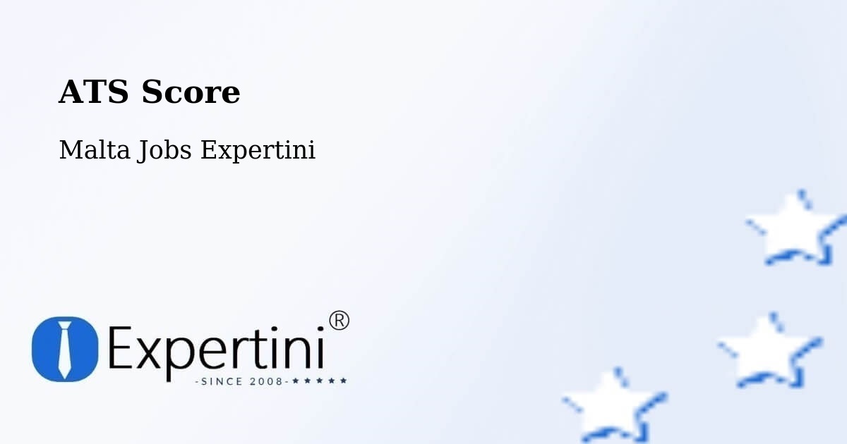 Resume ATS Score & Job Description Match Tool – Żebbuġ - Malta Jobs Expertini
